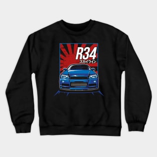 Nissan Skyline R34 Crewneck Sweatshirt